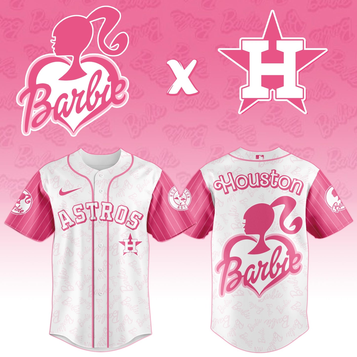 Houston Astros MLB x Barbie 2025 Jersey Editions Limited