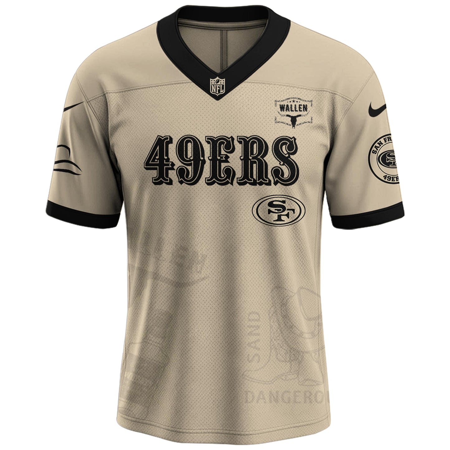 _ SF 49ers x Morgan Wallen Limited Edition Jersey 2025