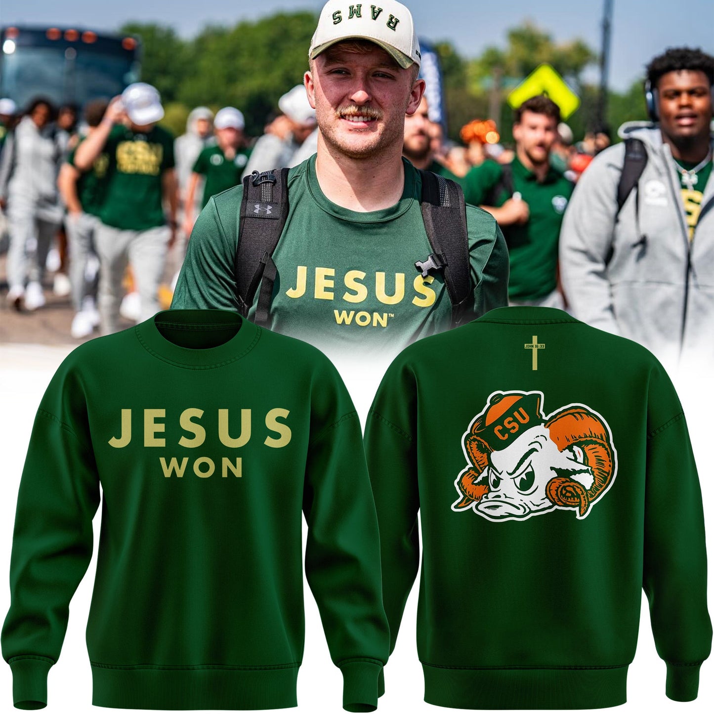 Colorado State Rams football Special Edition Sweater 2025