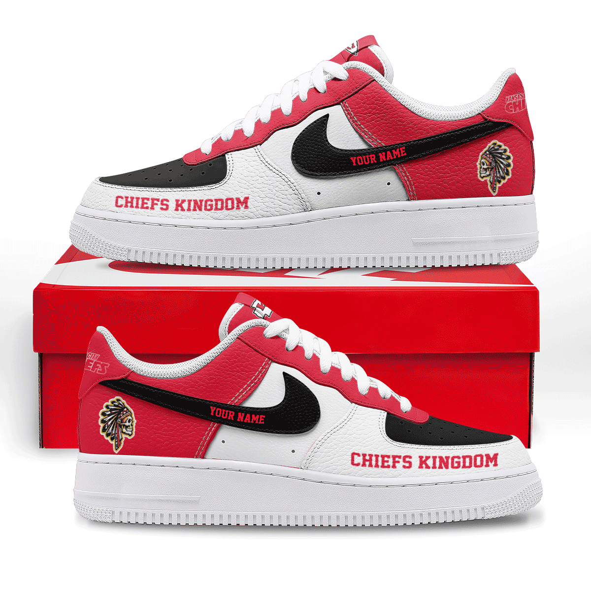 Kansas City Chiefs | Premium AF1 Shoes Limited Edition NY