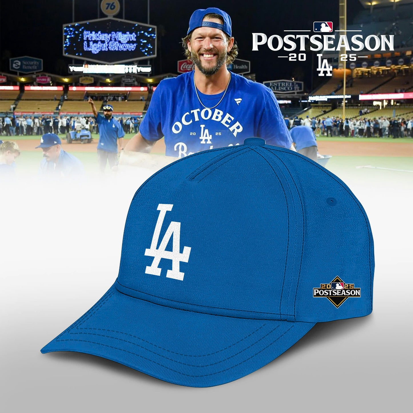 .Los Angeles Dodgers 2025 Postseason Special Editions T-Shirt