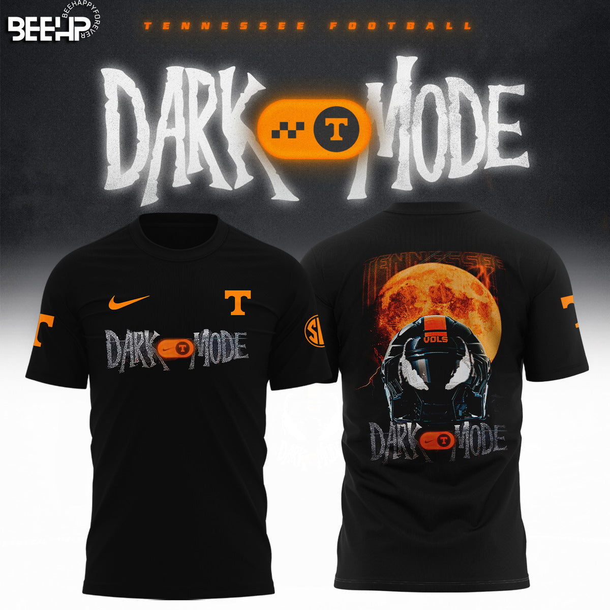 __Limited Edition Tennessee Football “Dark Mode” Shirt