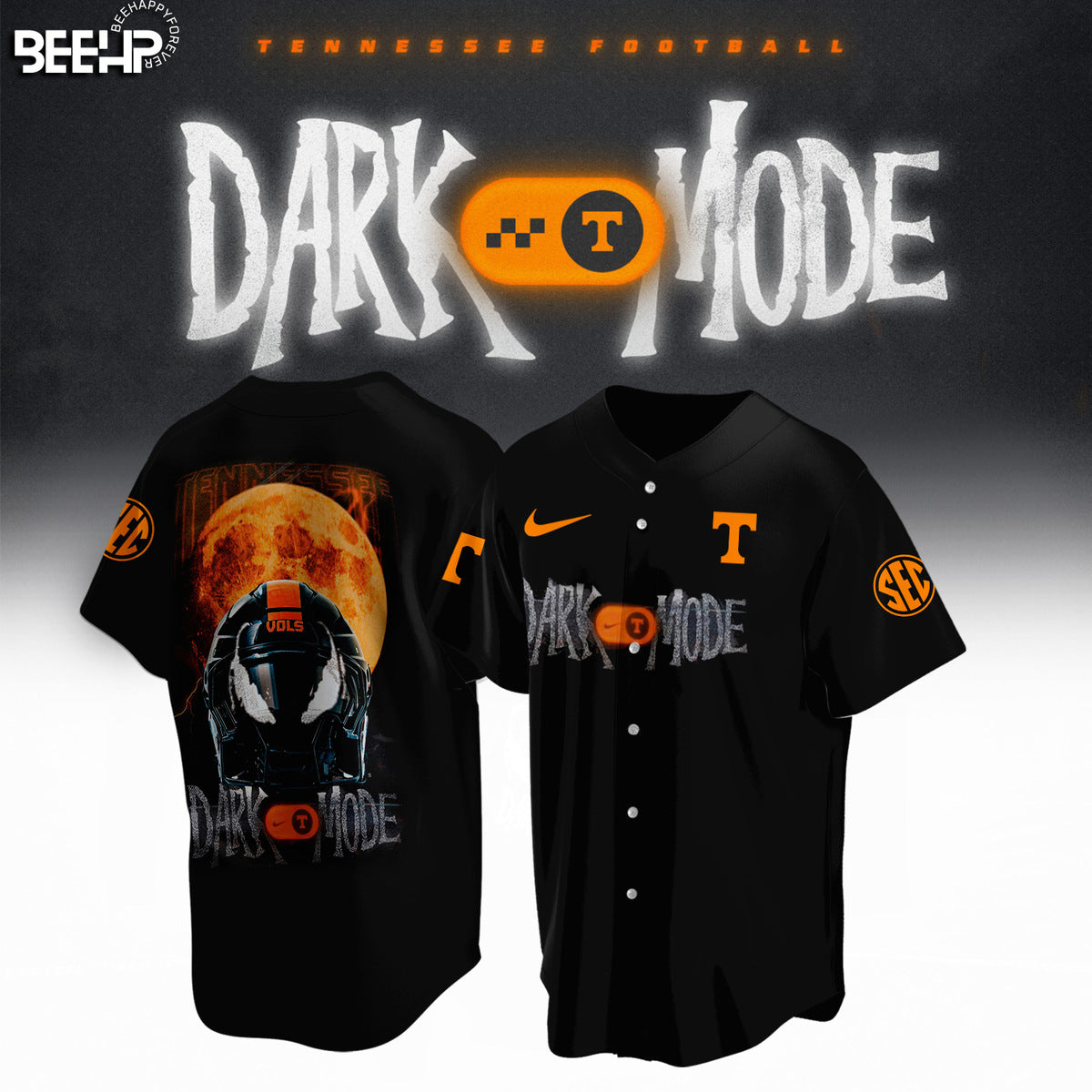 __Limited Edition Tennessee Football “Dark Mode” Shirt