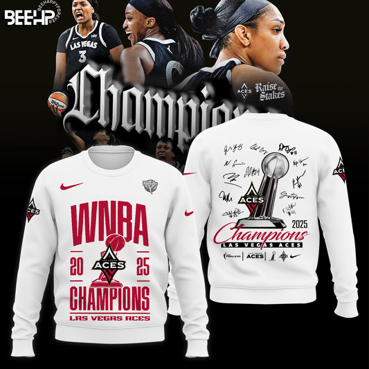 _ Las Vegas Aces 2025 Champions Sweatshirt Limited Edition V1