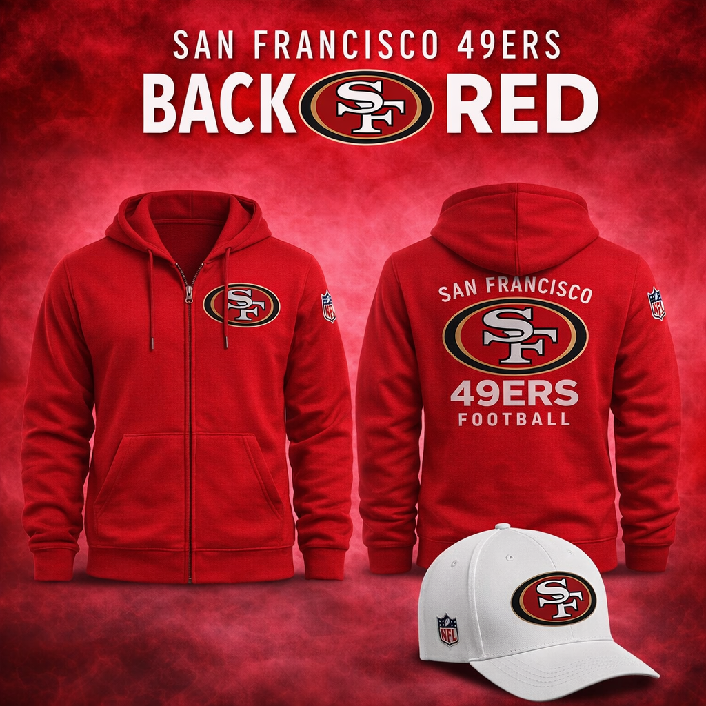 San Francisco 49ERS "2026 BACK THE RED" Limited Editions