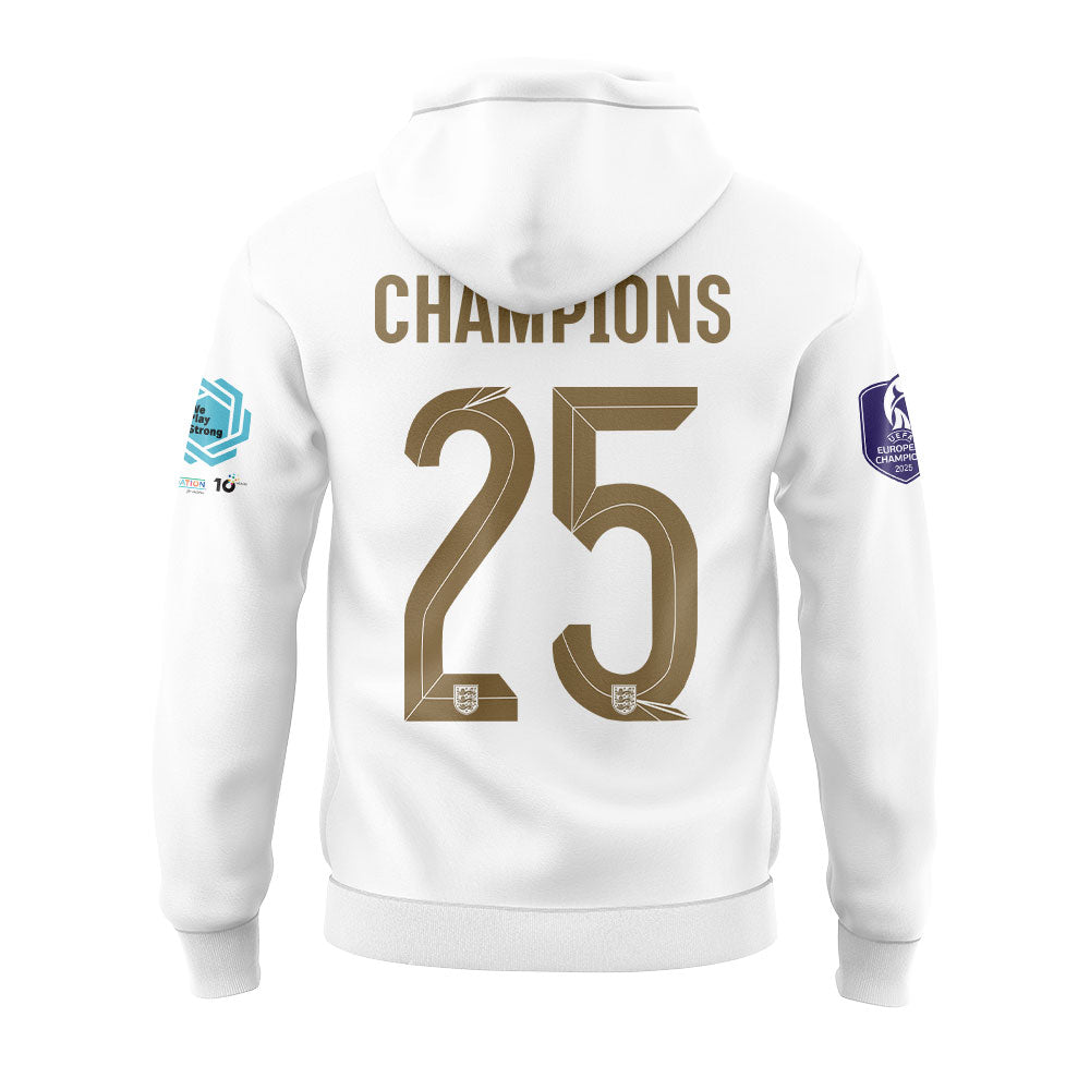 Limited Edition England Champions UEFA Women’s EURO 2025 Hoodie