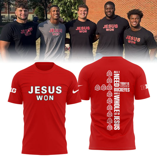 Jesus Won_Ohio State Buckeyes Limited Edition Shirt