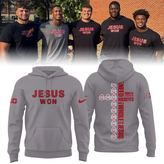 Jesus Won_Ohio State Buckeyes Limited Edition Hoodie