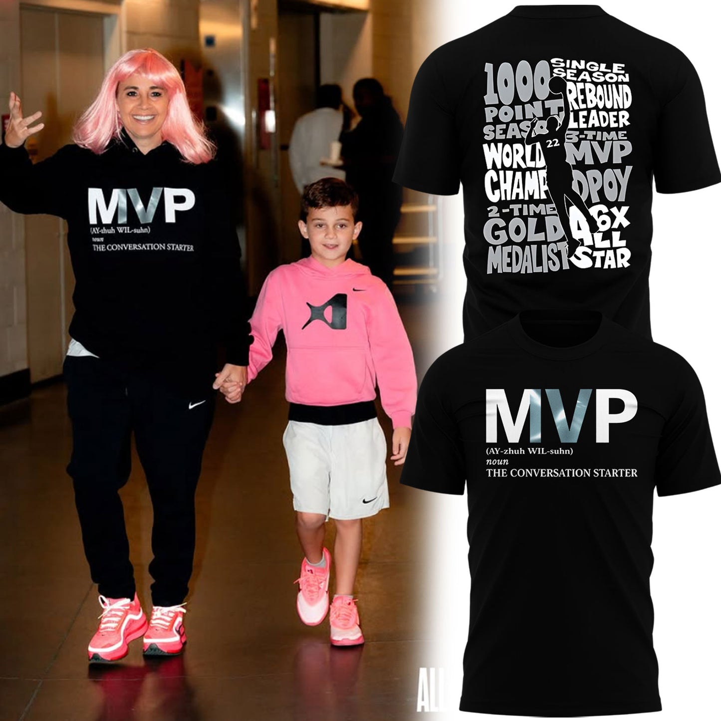 Limited Edition LV Aces x A'JA MVP 2025 Tshirt