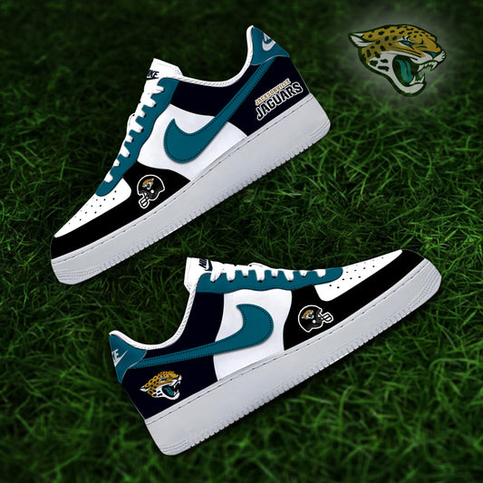 Jacksonville Jaguars Personalized AF1 Shoes V3