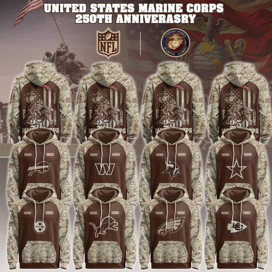 Marine 250th Birthday Hoodie Limited Editions