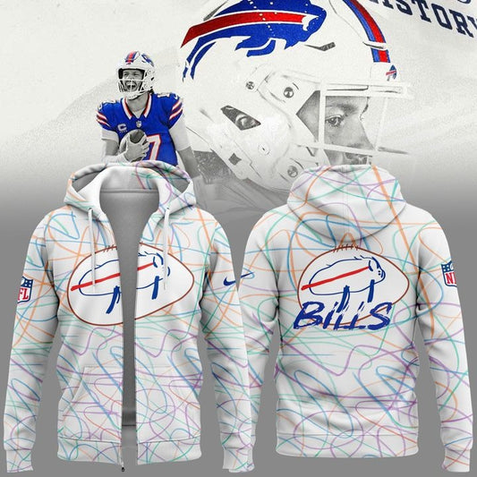 Limited Edition Designed By Patients At Buffalo’s Oishei Children’s Hospital Zip Hoodie