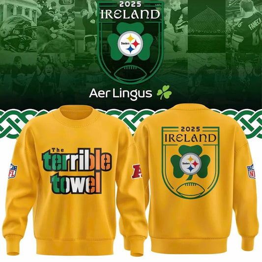 Ireland 2025 Limited Edition Dublin Game Sweatshirt-AB0929252101