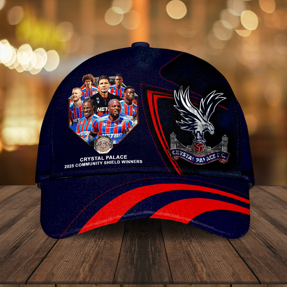 Crystal Palace F.C. FA Community Shield Winners 2025 Hoodie