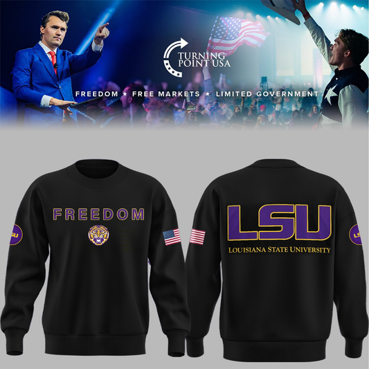 Limited Edition Louisiana State University x Turning Point USA Sweatshirt