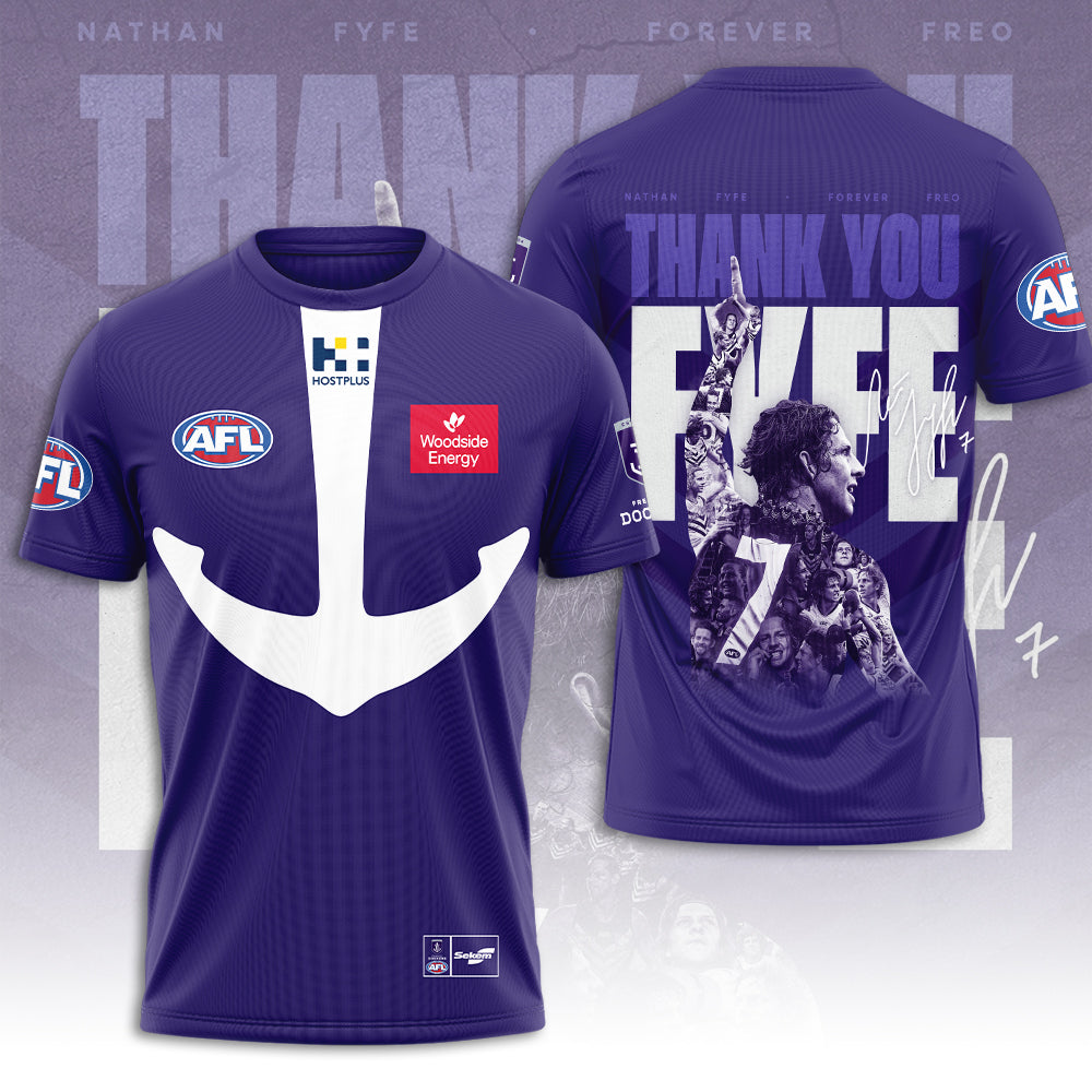 Fremantle Football Club x Nat Fyfe 3D T-Shirt