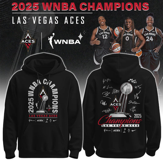 _ Las Vegas Aces WNBA 2025 Champions Hoodie Limited Edition