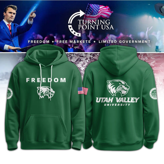 Limited Edition Utah Valley University x Turning Point USA Hoodie