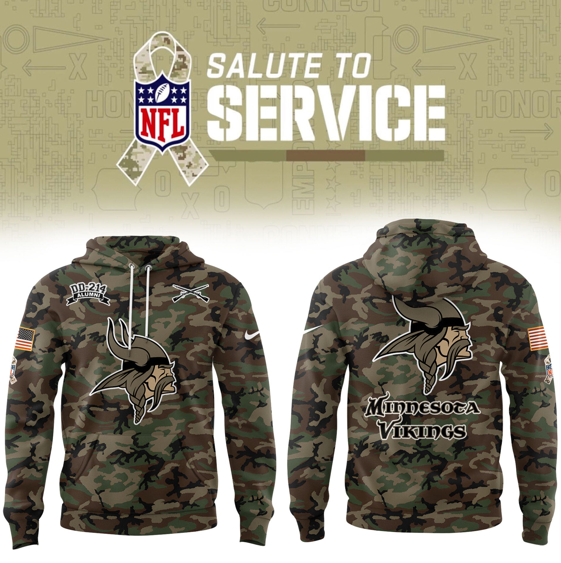 Limited Edition Salute to Service Hoodie