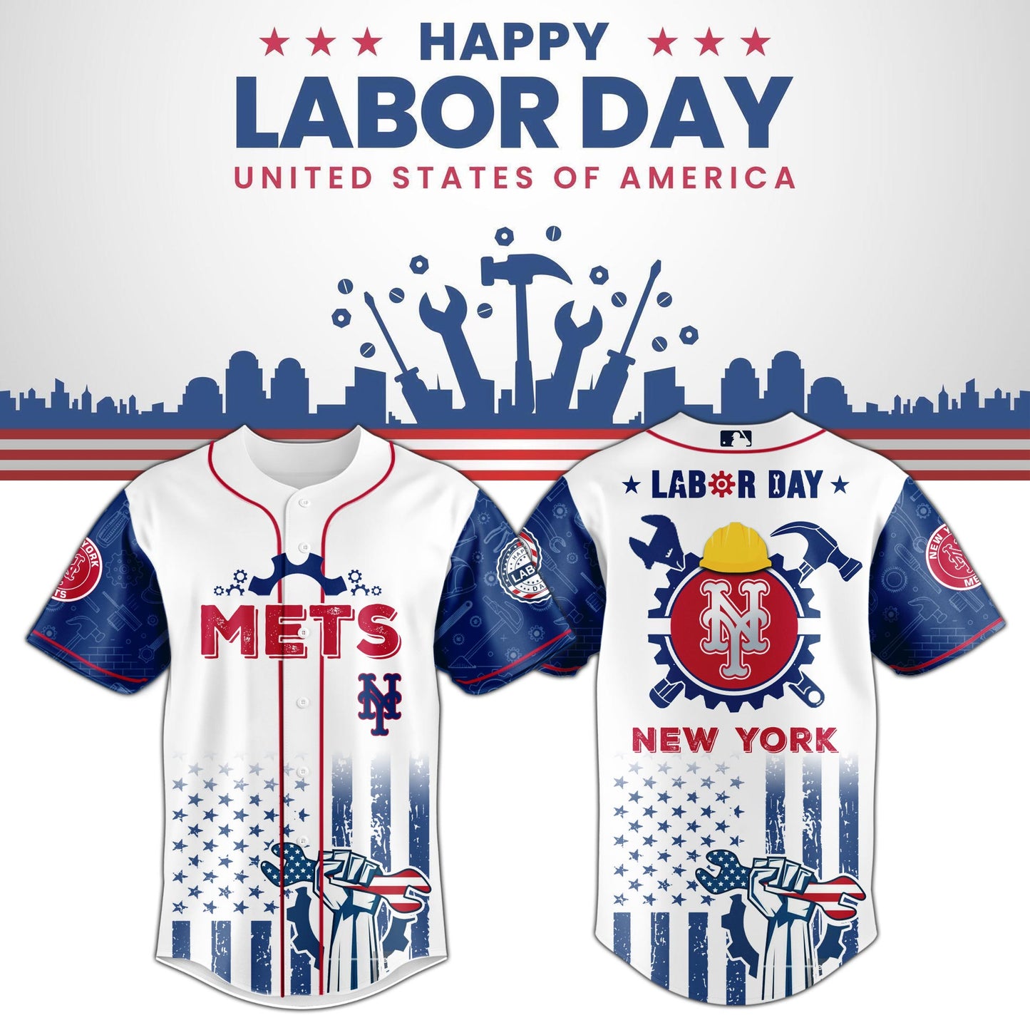 New York Mets MLB x Labor Day Jersey Limited Edition