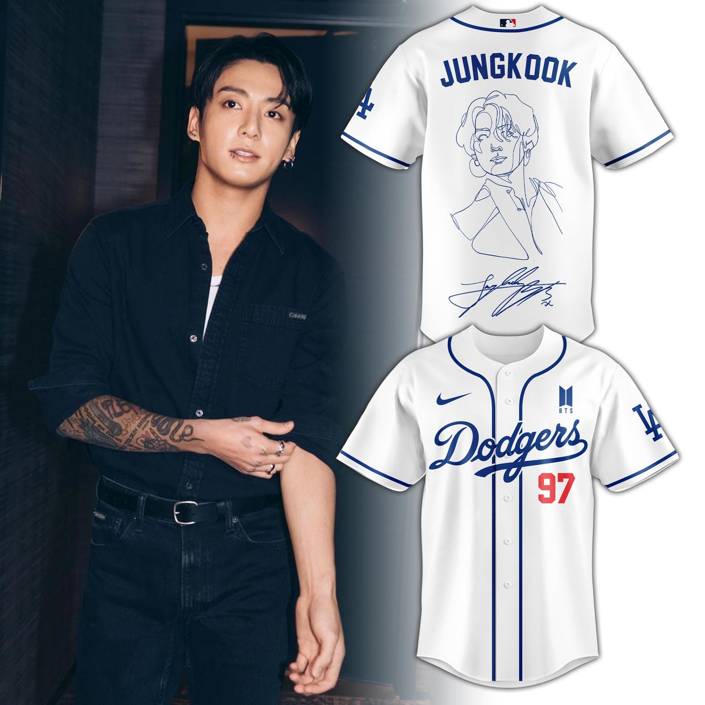 LAD x BTS Jeon Jungkook 2025 Special Edition Jersey