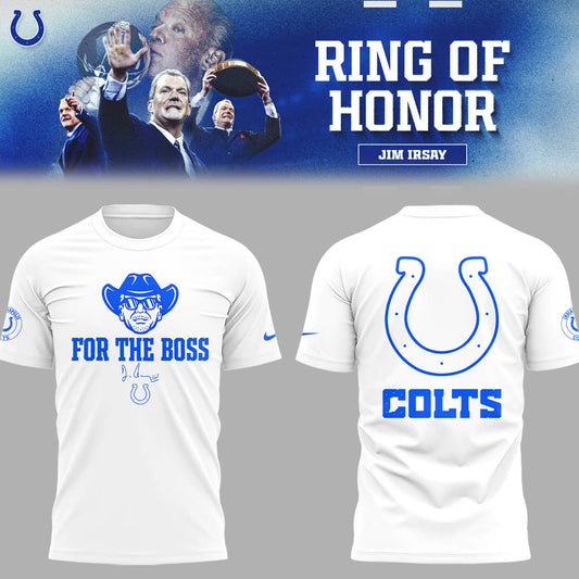Limited Edition Indianapolis Colts "Honoring the memory of Jim Irsay" Shirt-LL25090710025