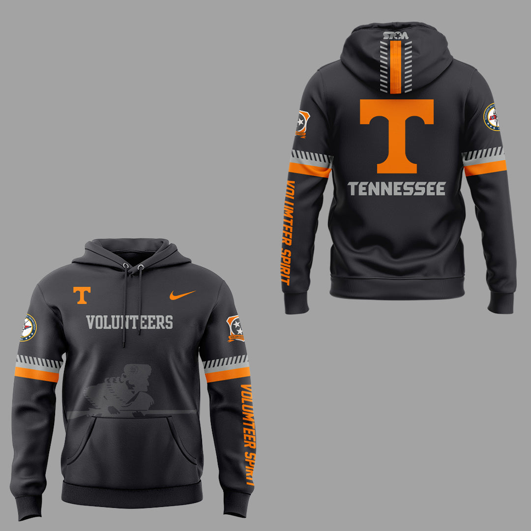 Limited Edition Volunteer Football Smokey Grey ‘Volunteer Spirit’ Hoodie-ND04072504