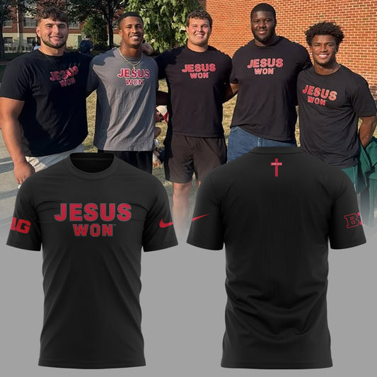 Limited Edition JESUS WON Black TShirt