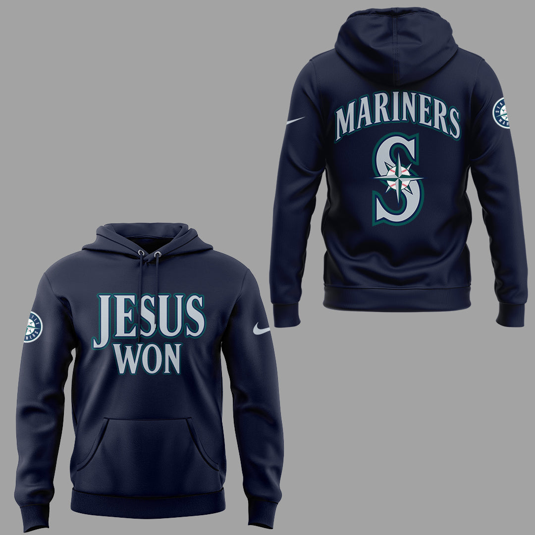 Limited Edition Mariners JESUS WON Hoodie