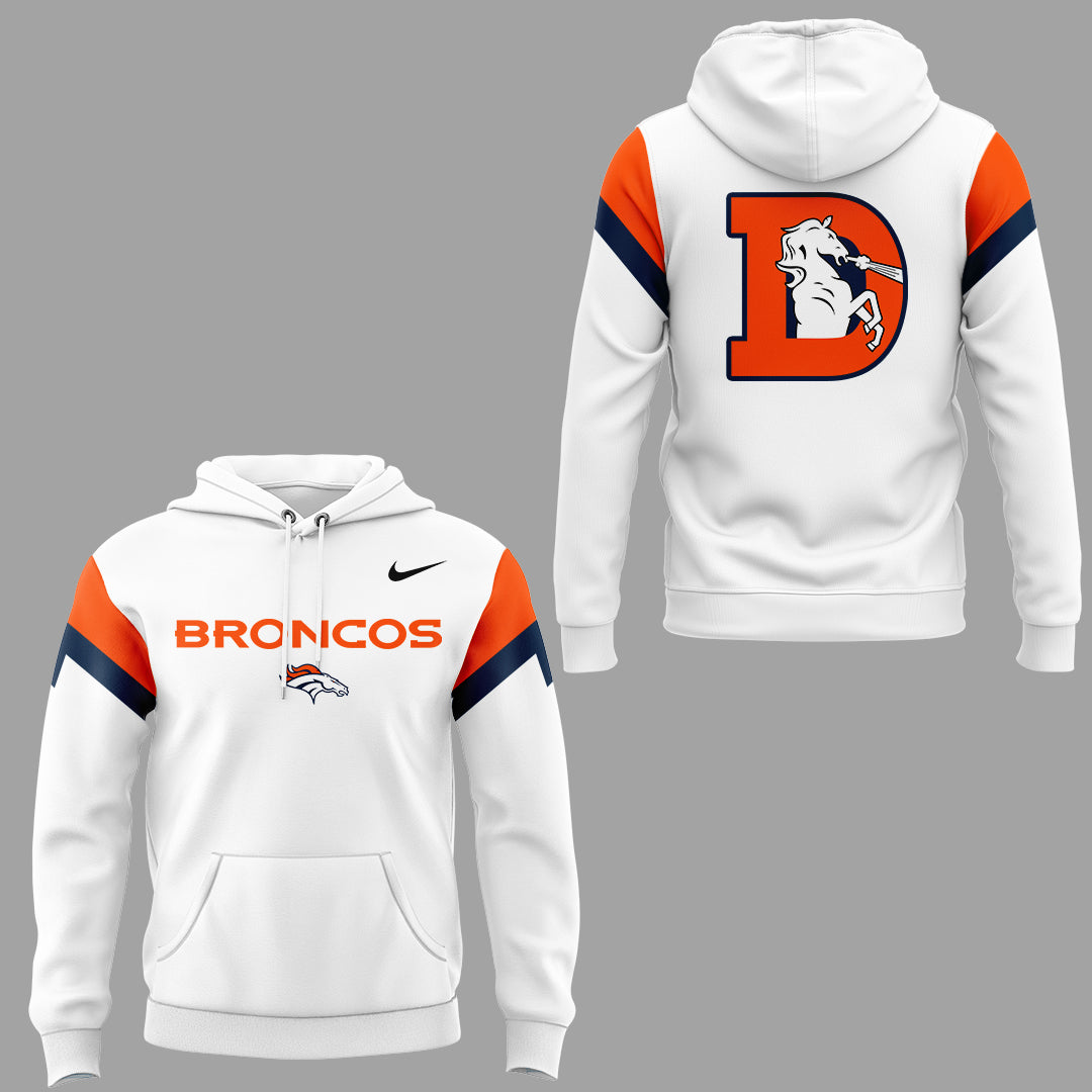 Limited Edition Broncos White Out Hoodie