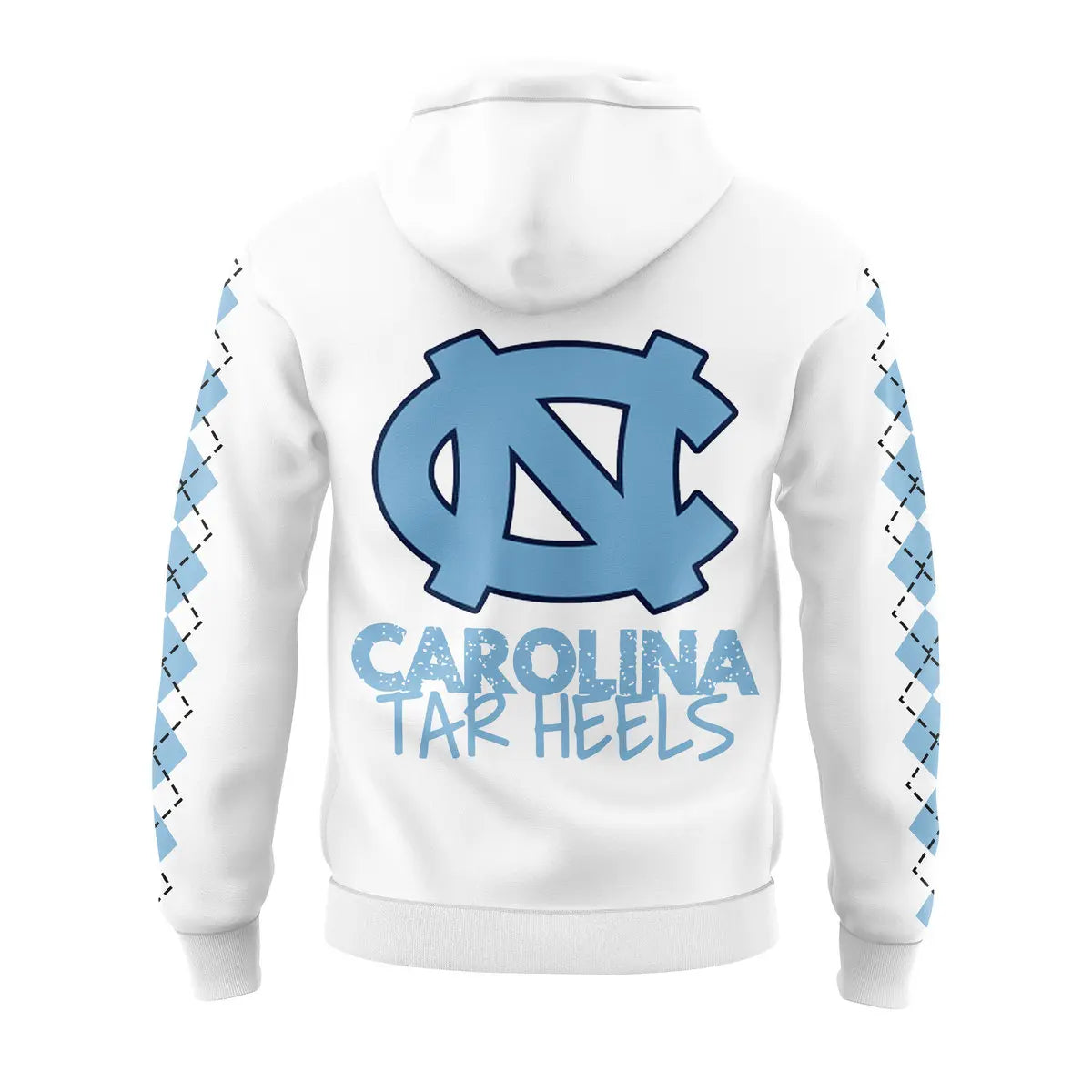 Limited Edition UNC Basketball White Version1 Hoodie - - Carolina Tar Heels Shirt
