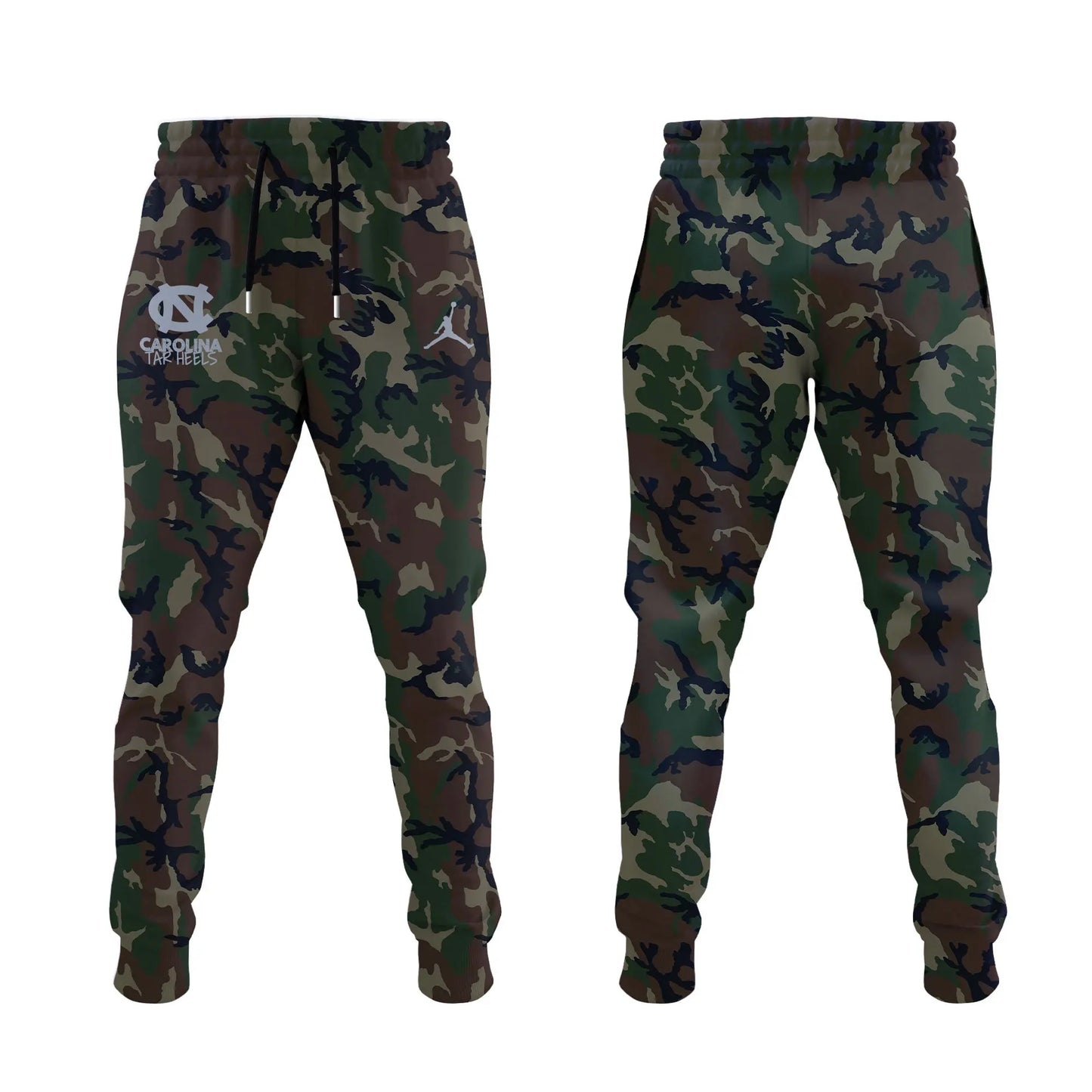 Limited Edition Carolina Basketball Coach Hubert Davis Camo Sweatshirt - - Carolina Tar Heels Shirt