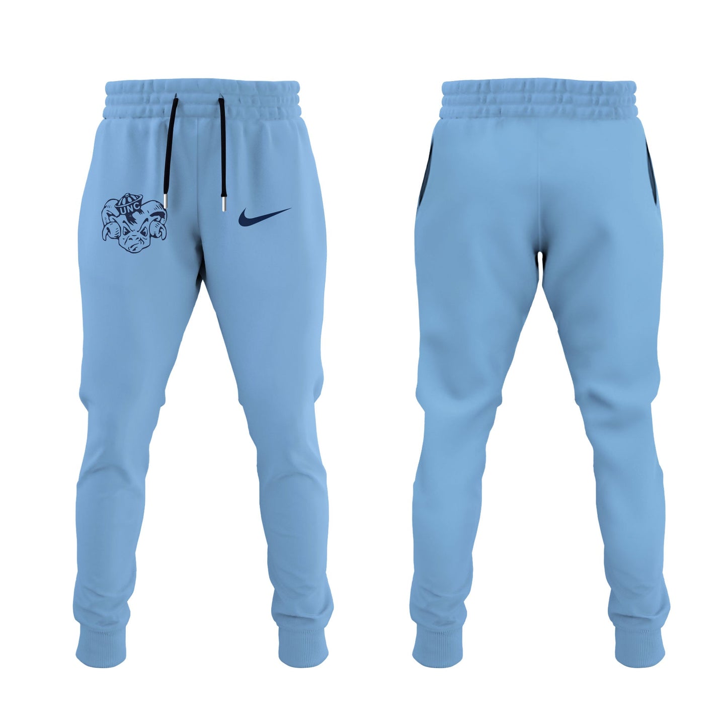 Limited Edition UNC Basketball Hoodie Set - - Carolina Tar Heels Shirt