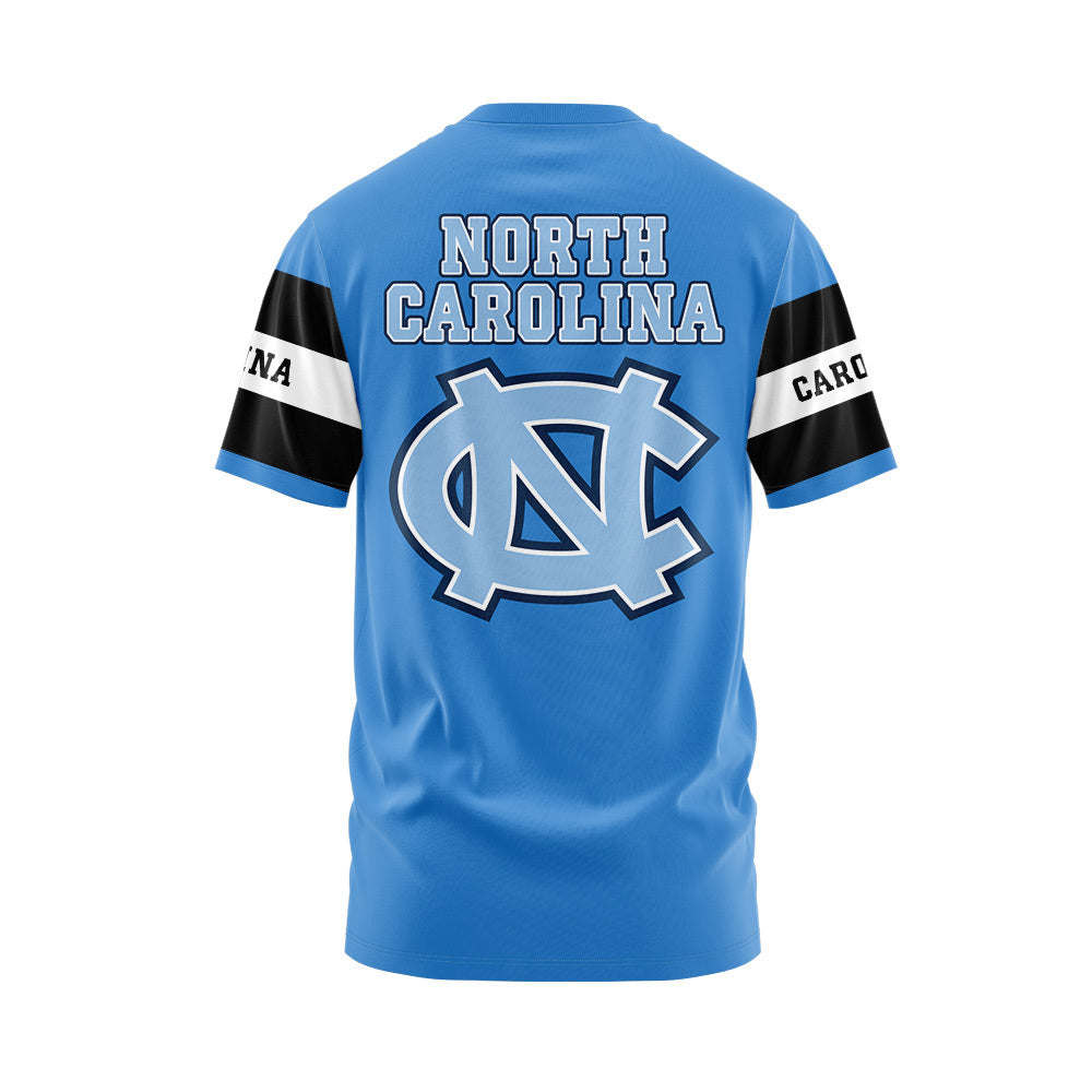 Limited Edition North Carolina Football T-Shirt - - Carolina Tar Heels Shirt