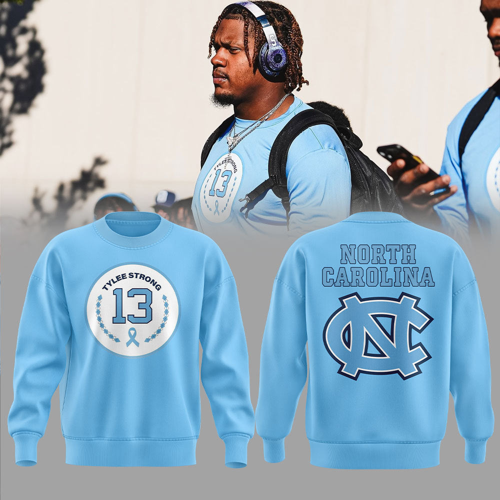 Limited Edition North Carolina Football Sweatshirt - - Carolina Tar Heels Shirt