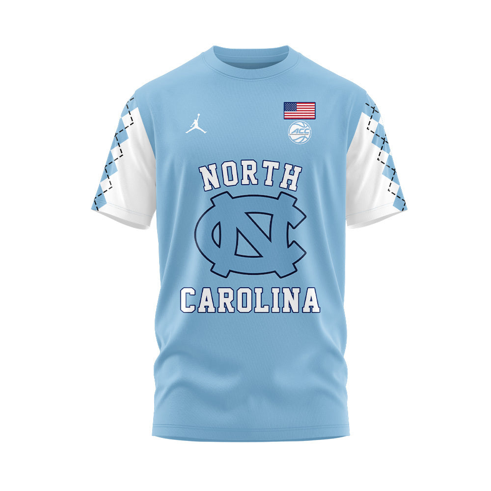Limited Edition UNC Basketball New Version 2024 T-Shirt - - Carolina Tar Heels Shirt