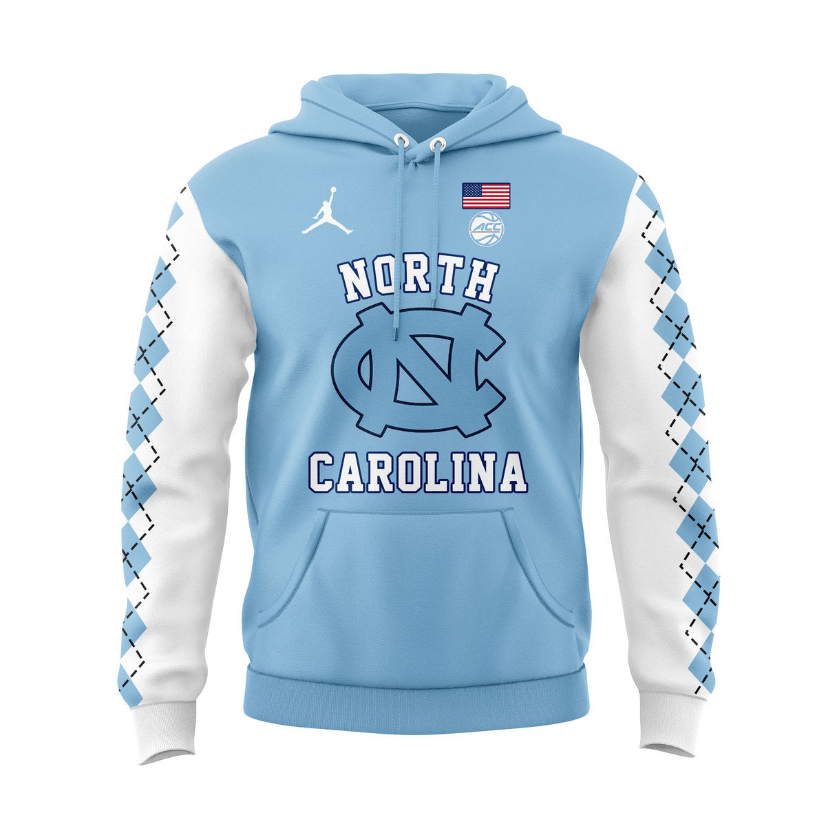Limited Edition UNC Basketball Hoodie - - Carolina Tar Heels Shirt