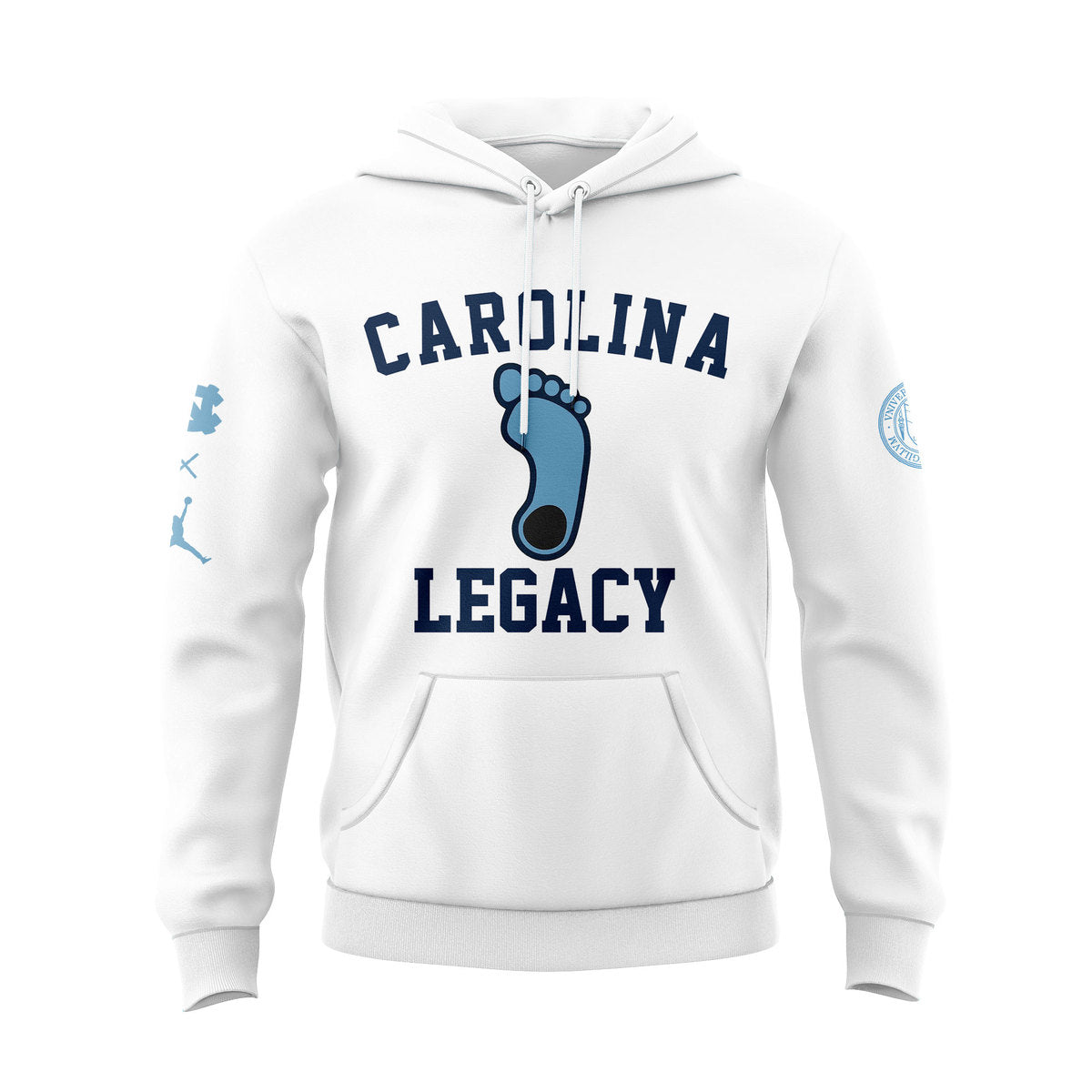Limited Edition UNC Basketball LEGACY BORN BRED DEAD Hoodie - - Carolina Tar Heels Shirt