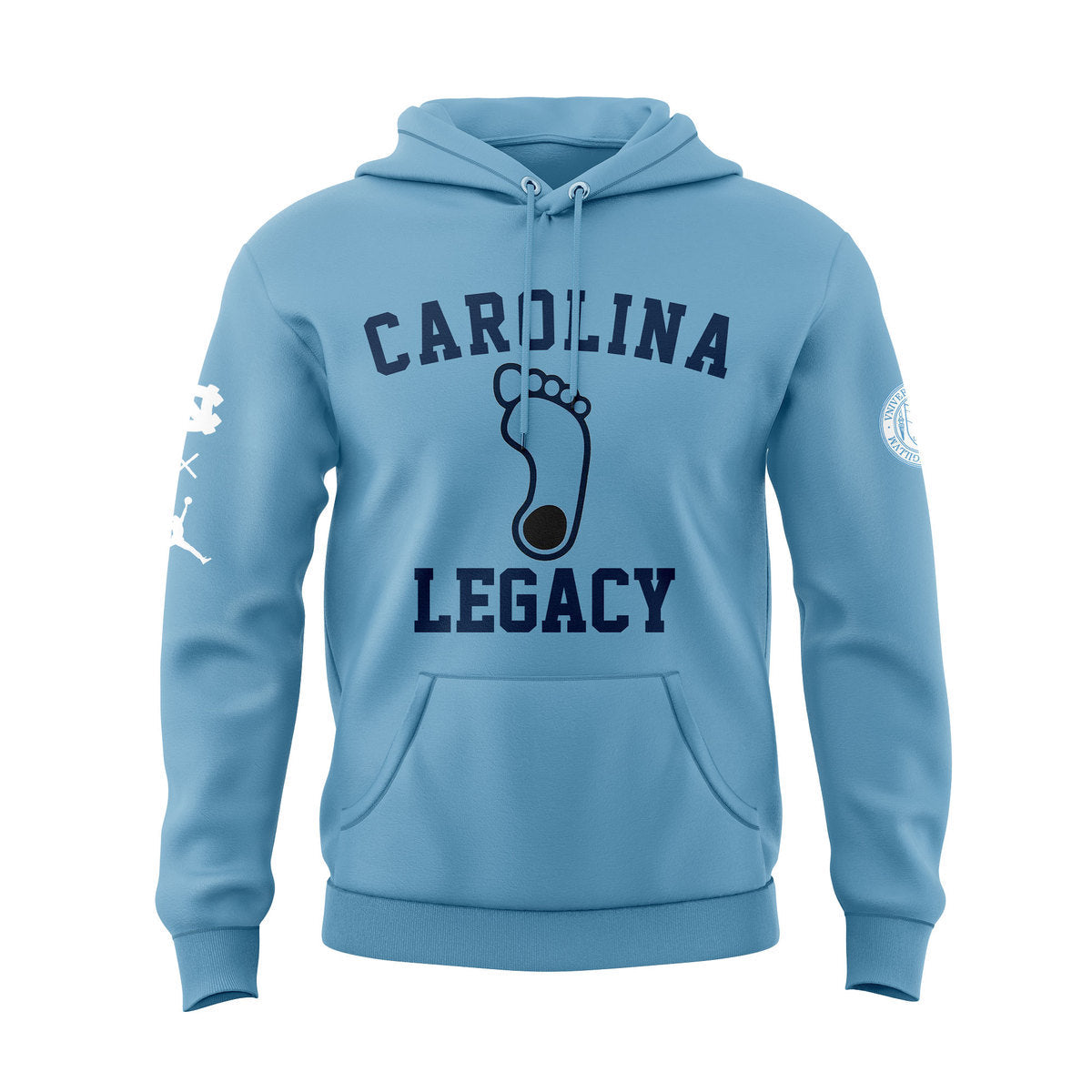 Limited Edition UNC Basketball LEGACY BORN BRED DEAD Hoodie - - Carolina Tar Heels Shirt