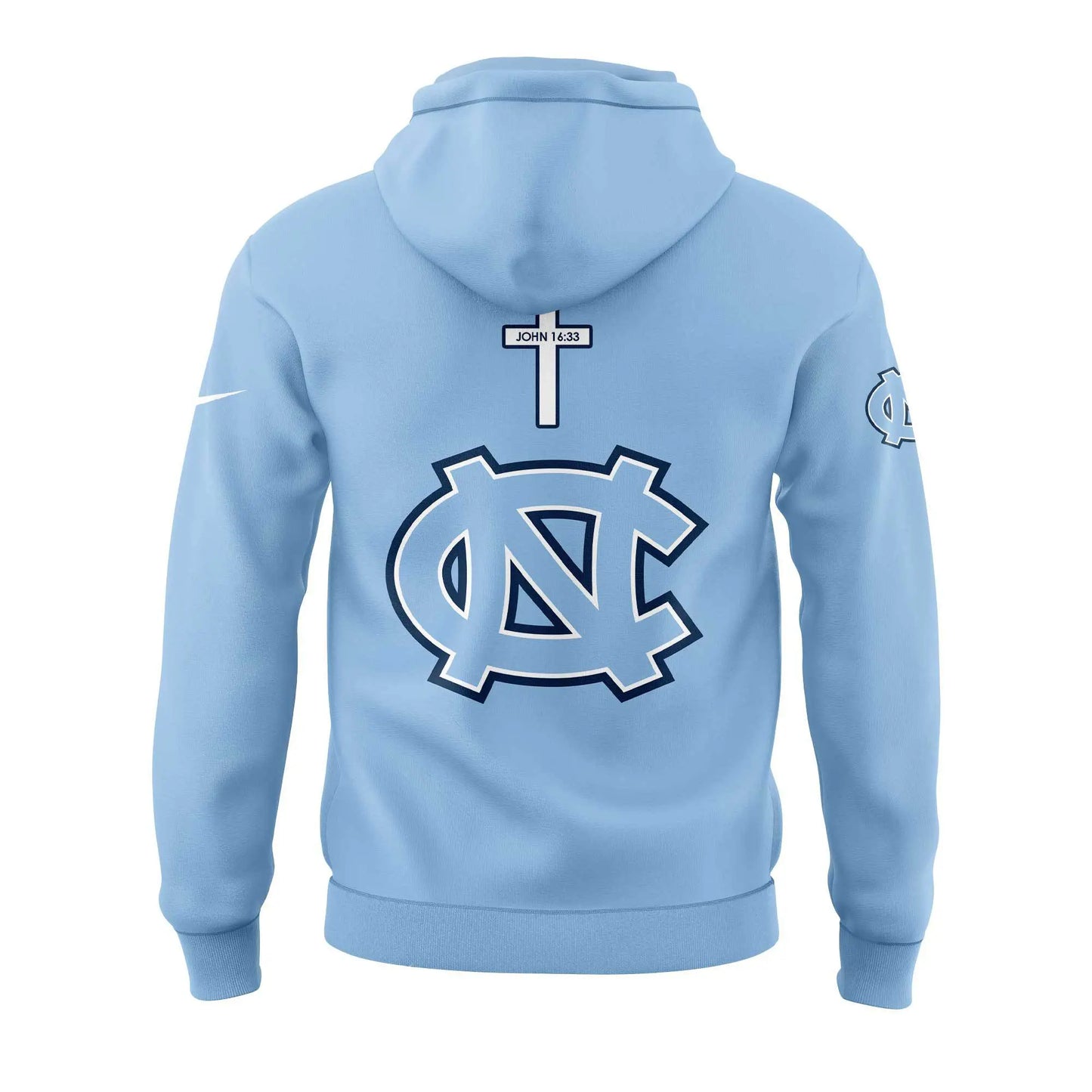 Limited Edition UNC Football JESUS WON Hoodie - - Carolina Tar Heels Shirt