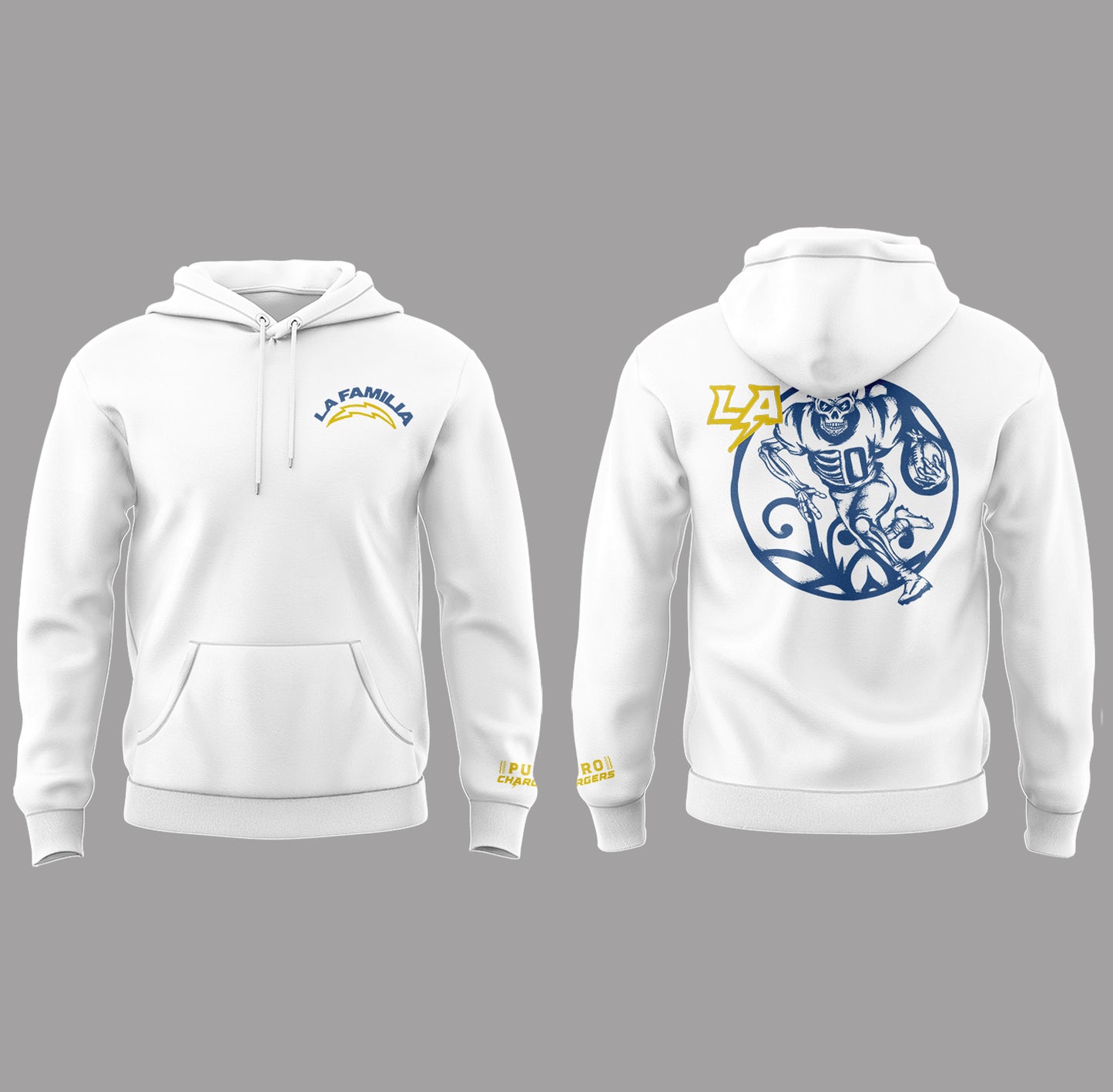 Limited Edition Chargers Bolt Up Hoodie-PA073125014