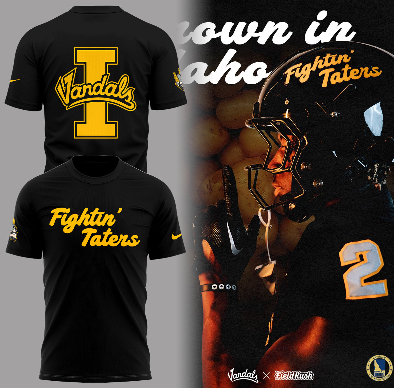 Limited Edition Fightin’ Taters T-Shirt