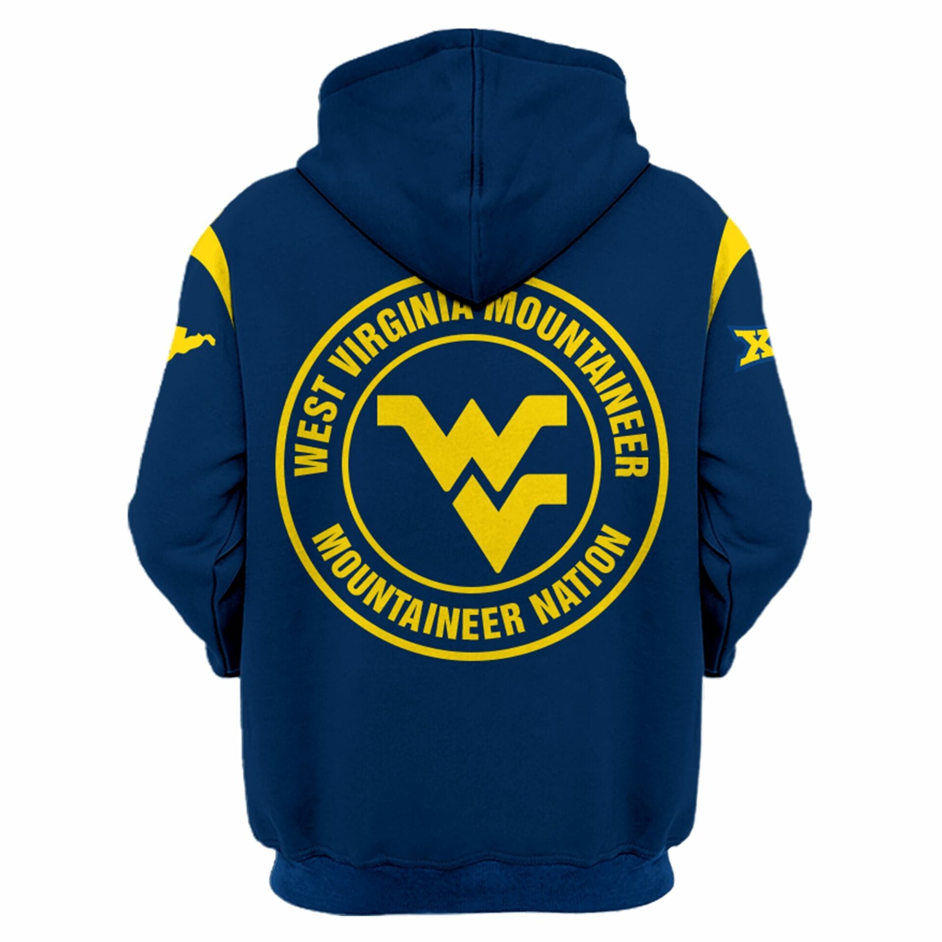 Limited Edition West VA Mountaineers Navy Hoodie-PU071024500