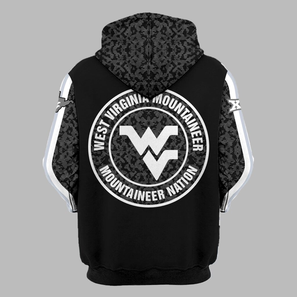 Limited Edition West VA Mountaineers Black Hoodie-PU071024501