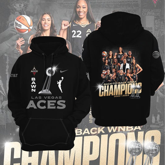 Las Vegas Aces WNBA 2023 Nike Limited Hoodie-PU092324307