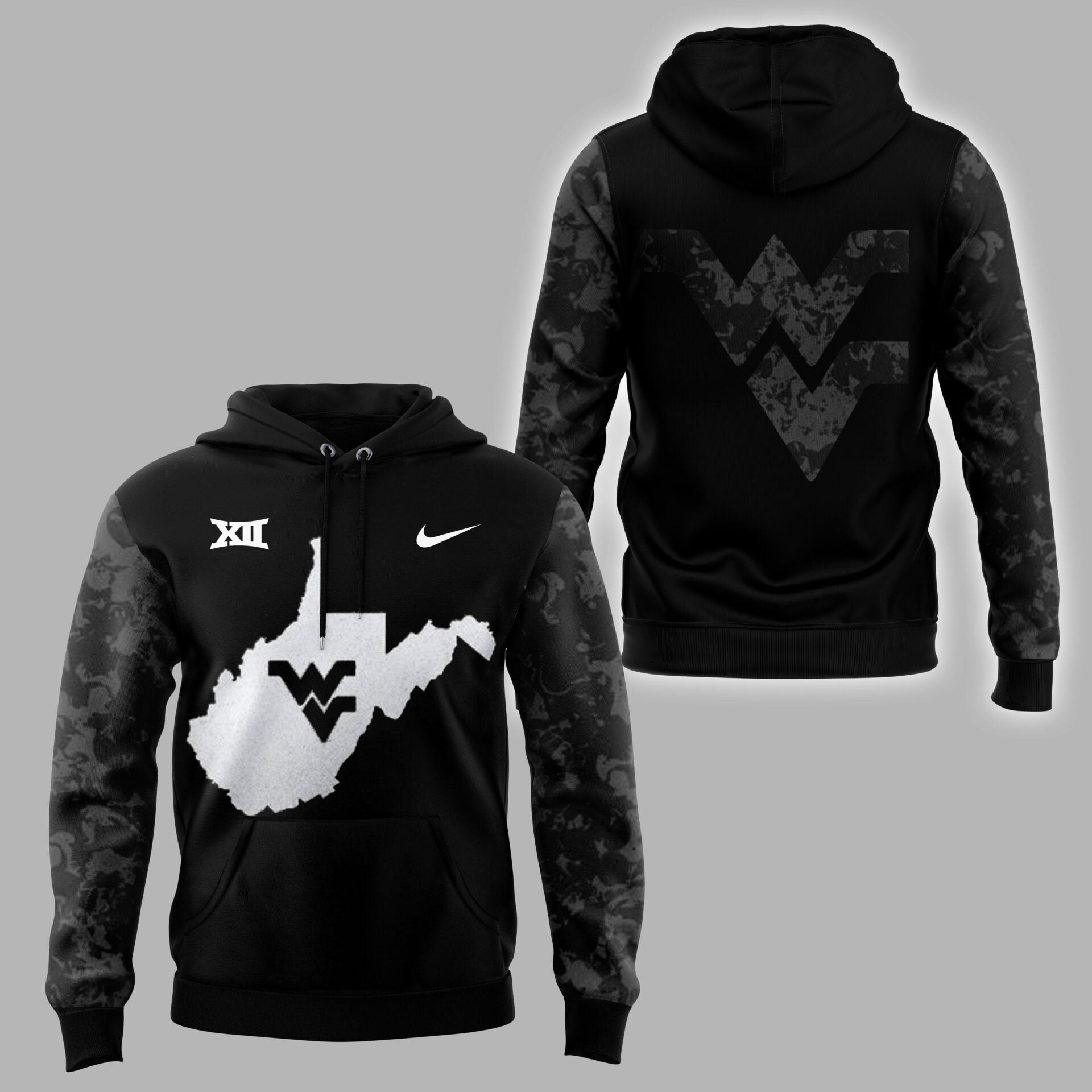 Limited Edition West VA “Coal Rush” Blackout Hoodie-PU111724555