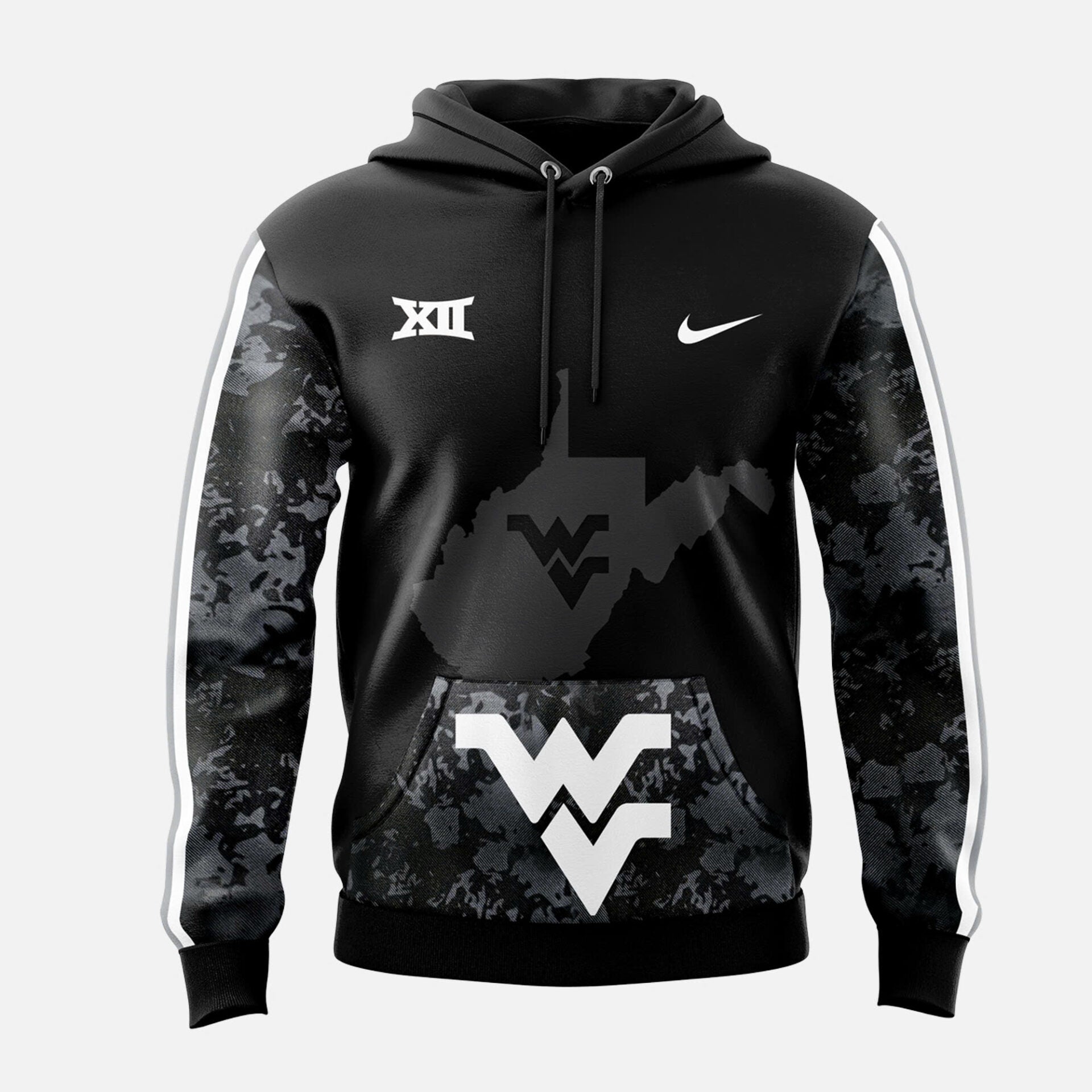 Limited Edition West VA “Coal Rush” Blackout Hoodie-PU111724563