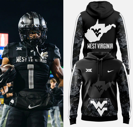 Limited Edition West VA “Coal Rush” Blackout Hoodie-PU111724563