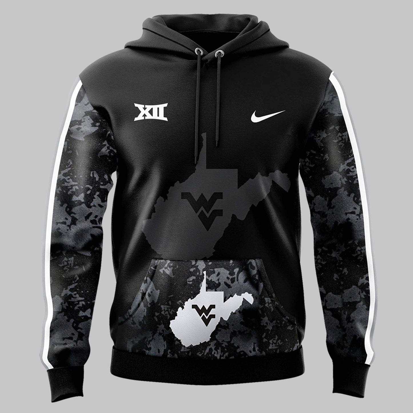 Limited Edition West VA “Coal Rush” Blackout Hoodie-PU111724564