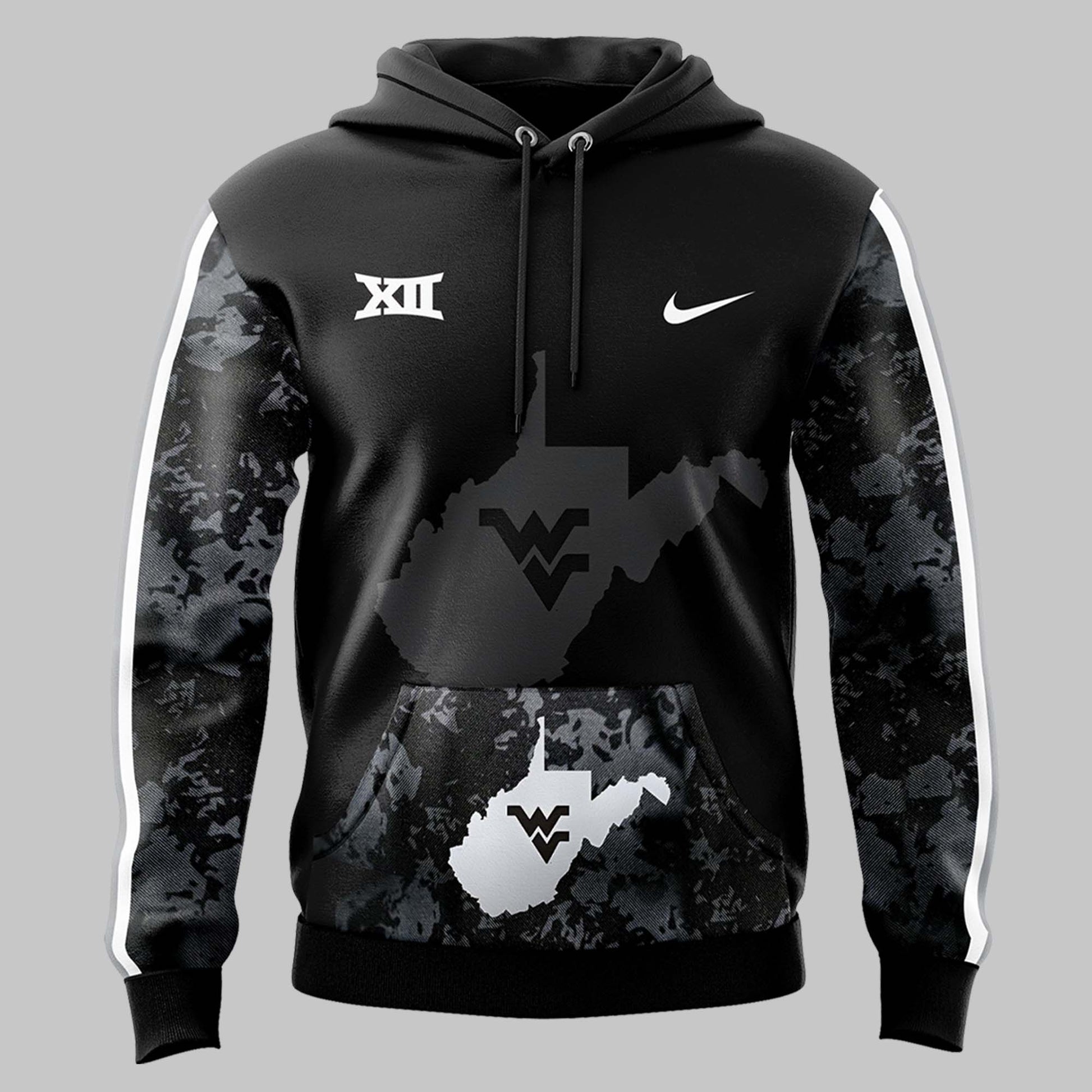 Limited Edition West VA “Coal Rush” Blackout Hoodie-PU111724564